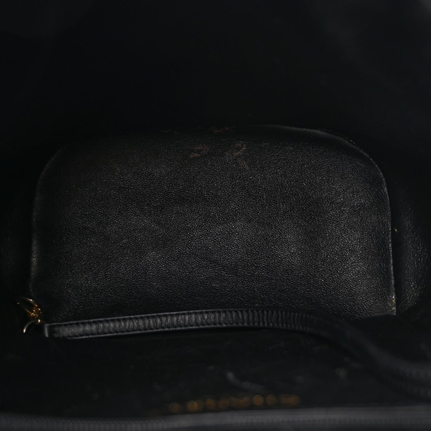 Caviar Quilted Filigree Backpack Black