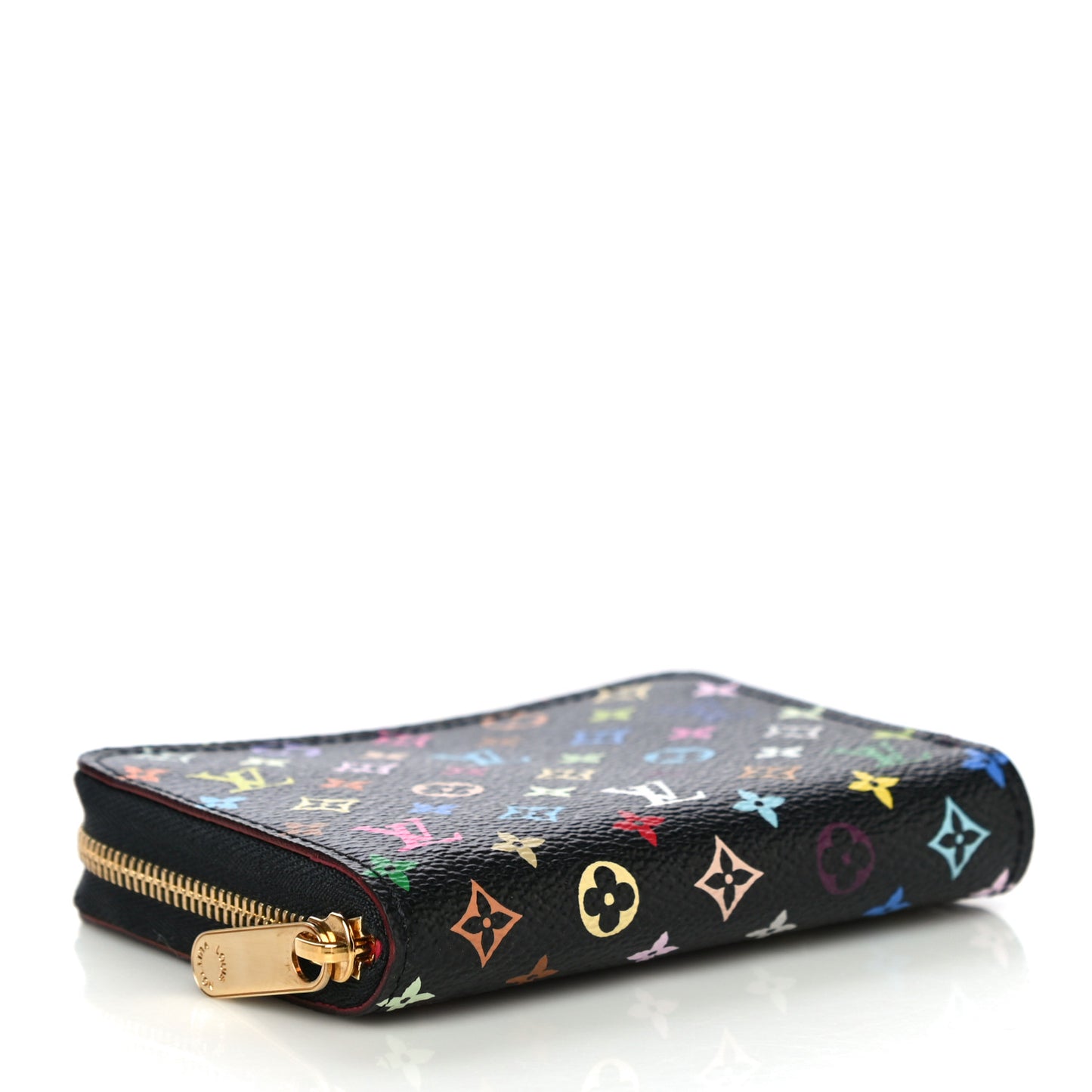 Monogram Multicolor Zippy Coin Purse Black Grenade