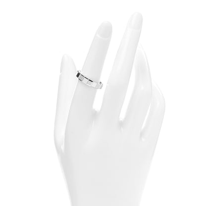 Chopard 18K White Gold Ice Cube Band Ring 53 6.5 2 of 4
