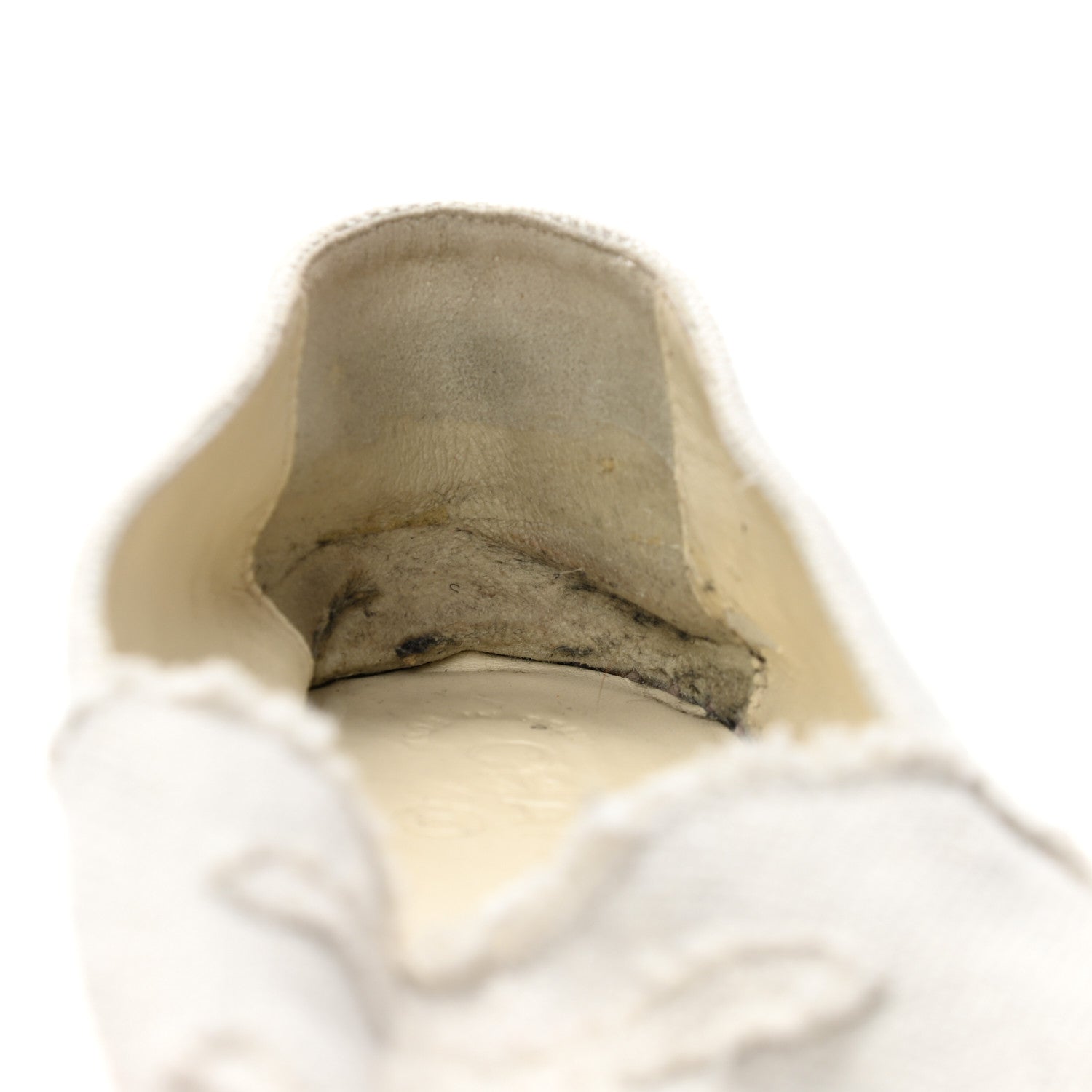 Chanel Linen CC Espadrilles 39 Beige Black 10 of 11