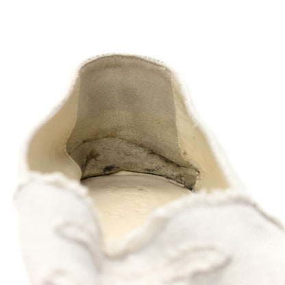 Chanel Linen CC Espadrilles 39 Beige Black 10 of 11