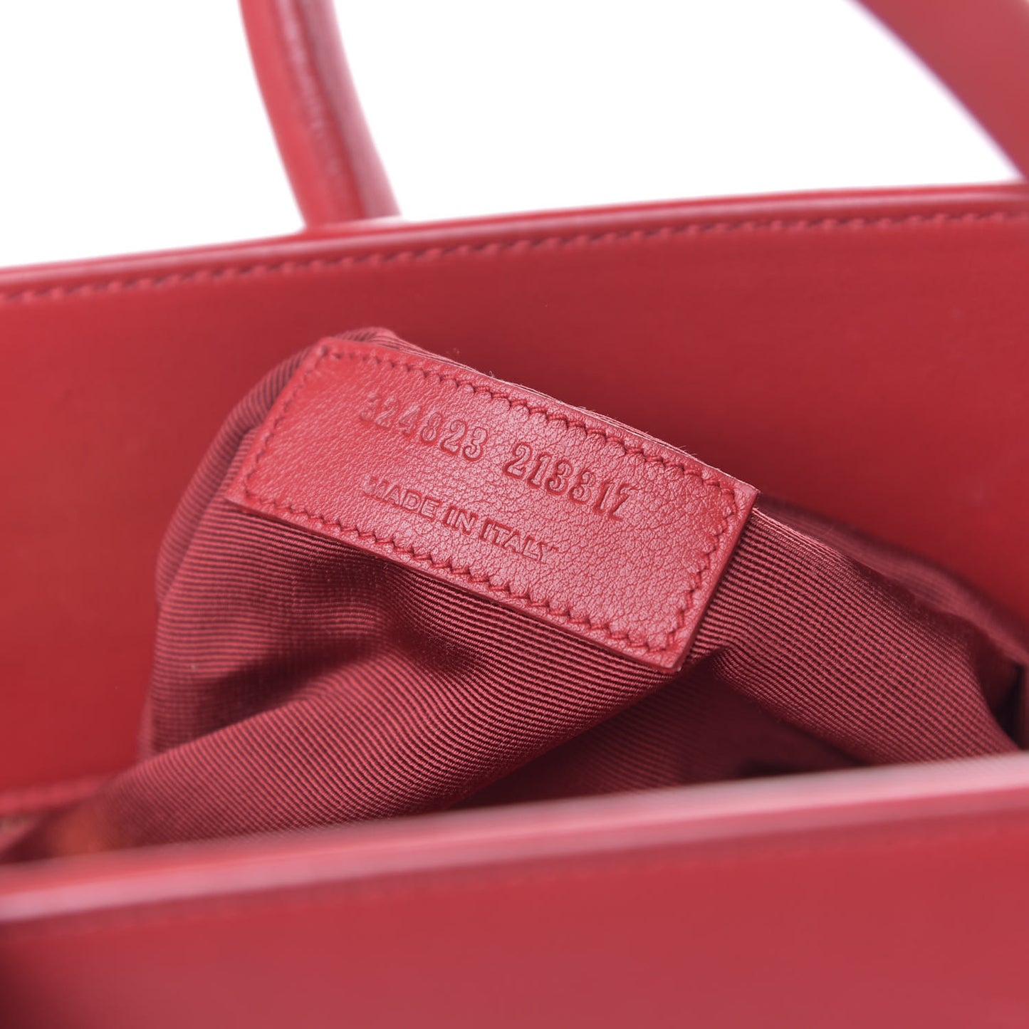 Calfskin Small Sac De Jour Oxblood