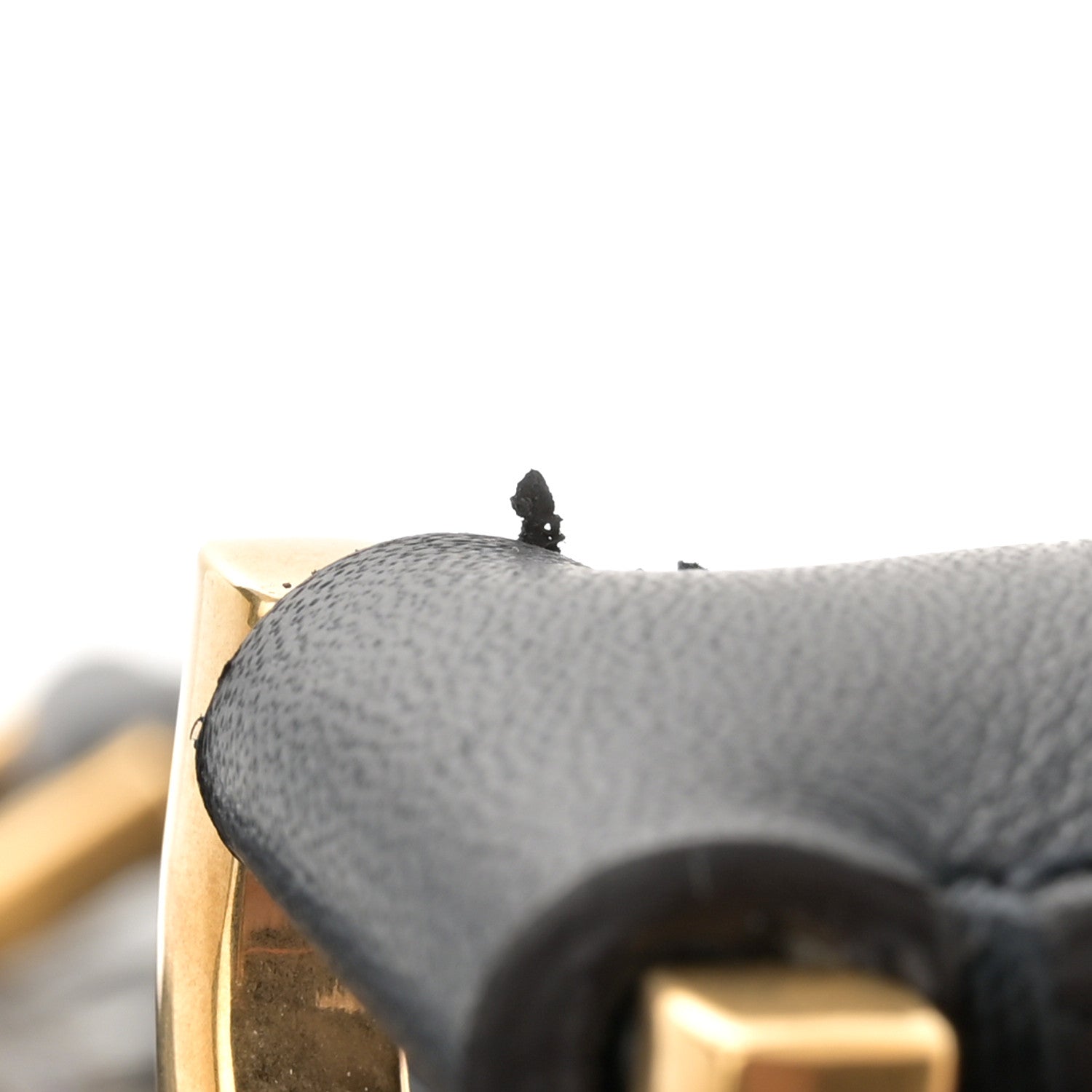 Chloe Calfskin Crocodile Embossed Small Marcie Satchel Full Blue 11 of 11