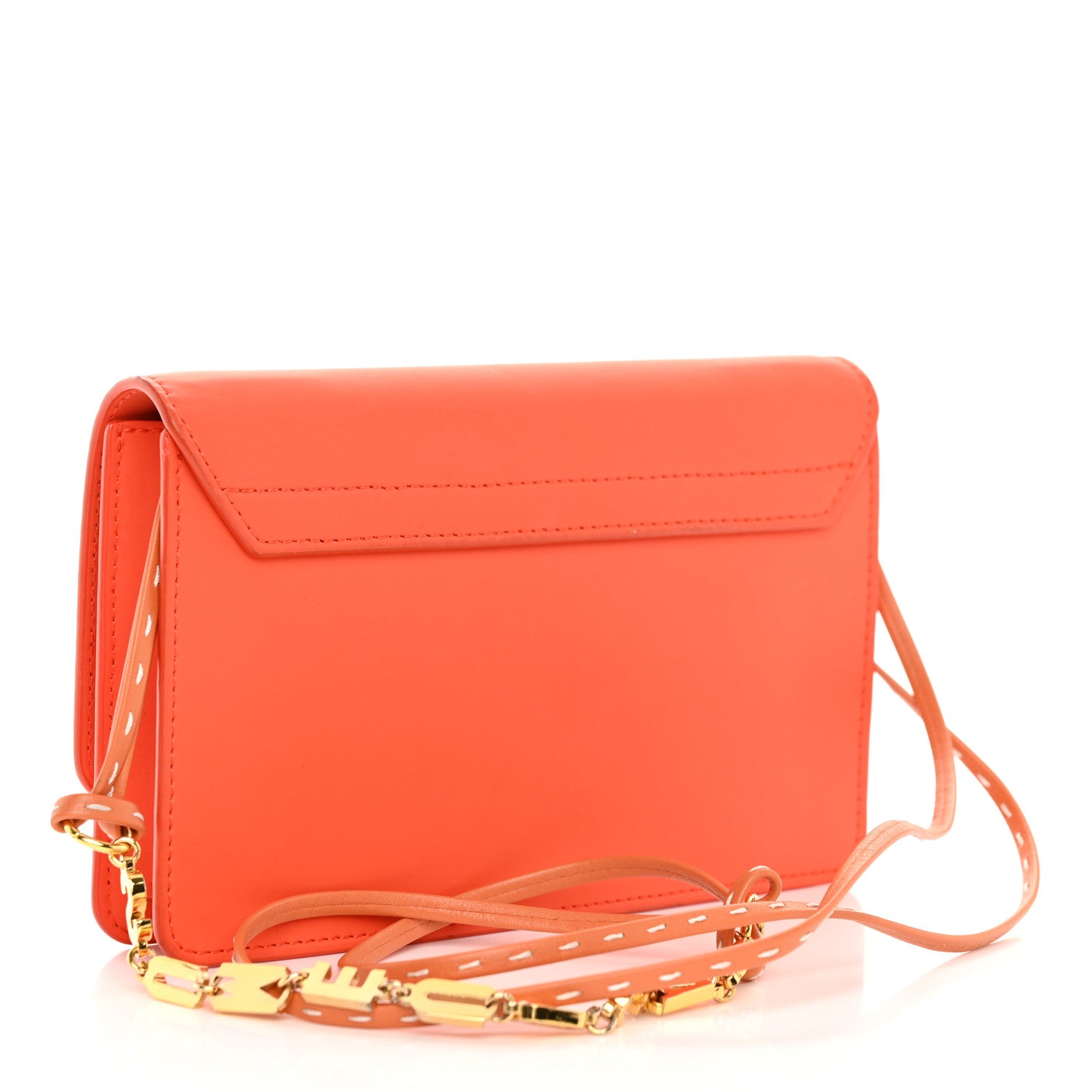 Jacquemus Rubberised Le Riviera Shoulder Bag Orange 3 of 9