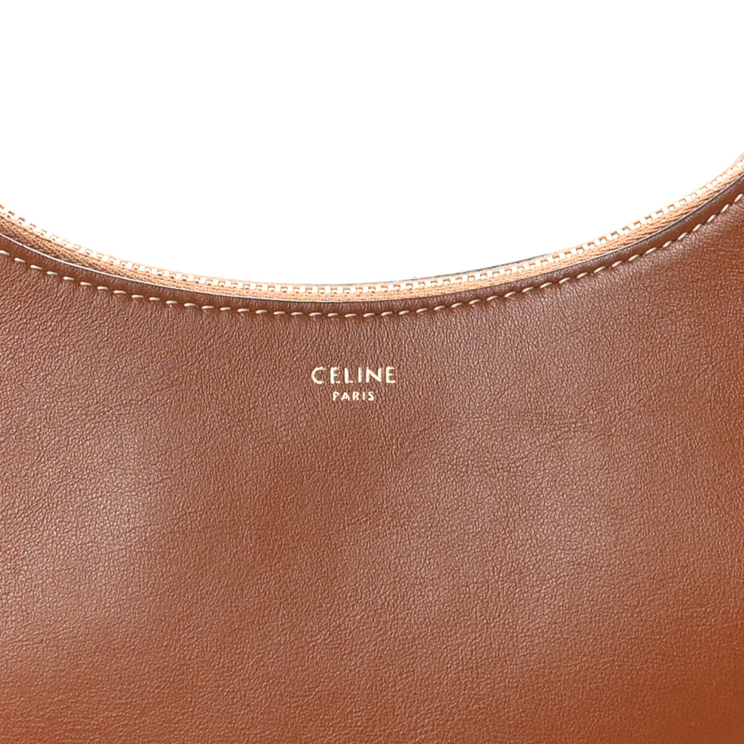 Celine Smooth Calfskin Medium Strap Ava Shoulder Bag Tan 8 of 10