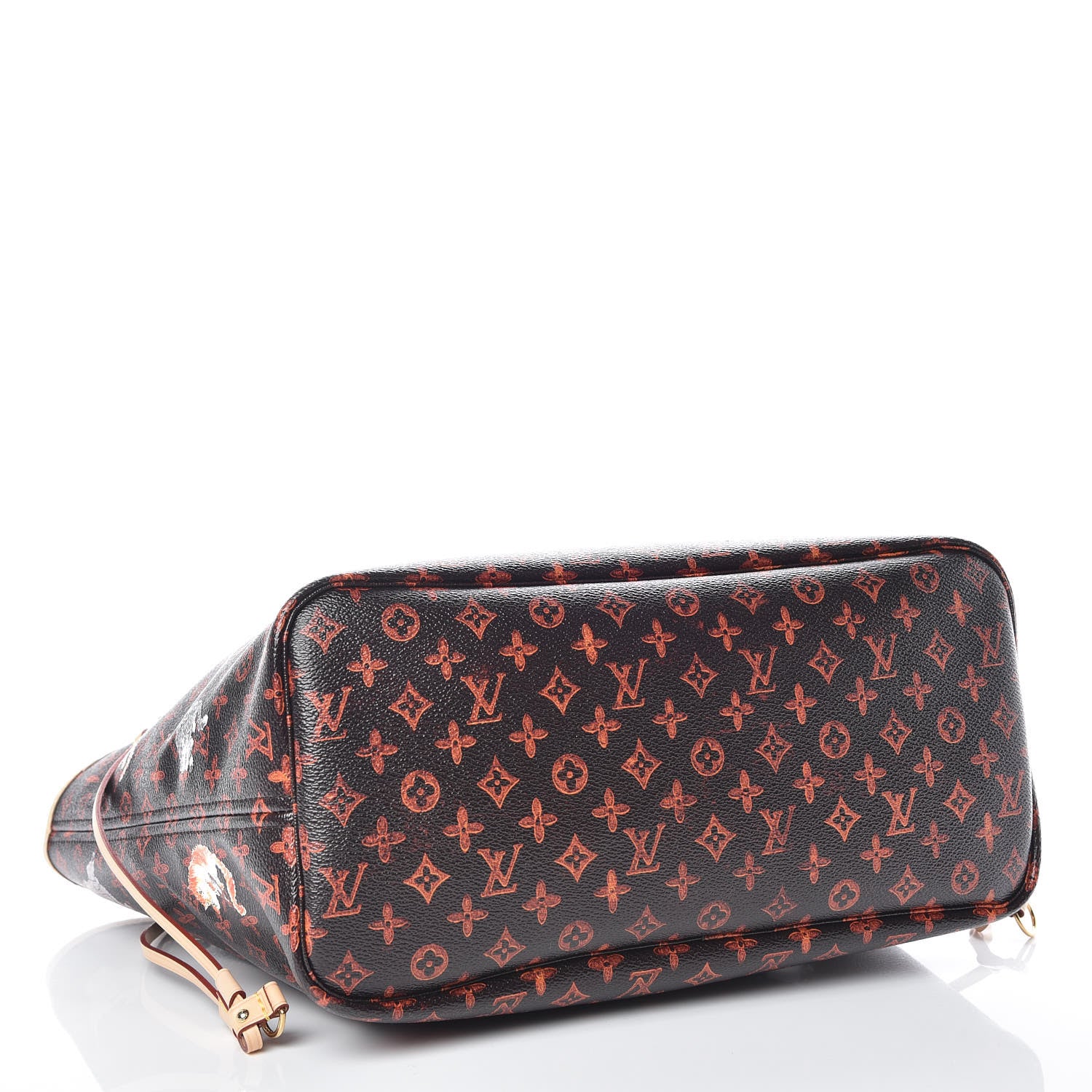 Louis Vuitton Catogram Neverfull MM Marron 5 of 10