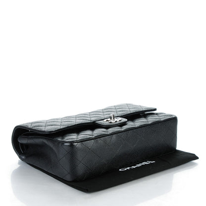 Chanel Caviar Quilted Medium Double Flap Black 4 of 8