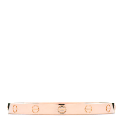 Cartier 18K Pink Gold LOVE Bracelet 17 2 of 4
