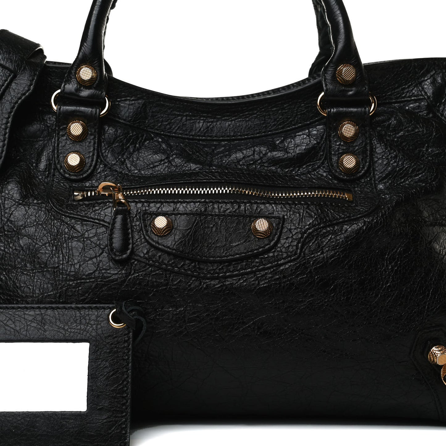 Agneau Giant 12 Gold Hardware City Black
