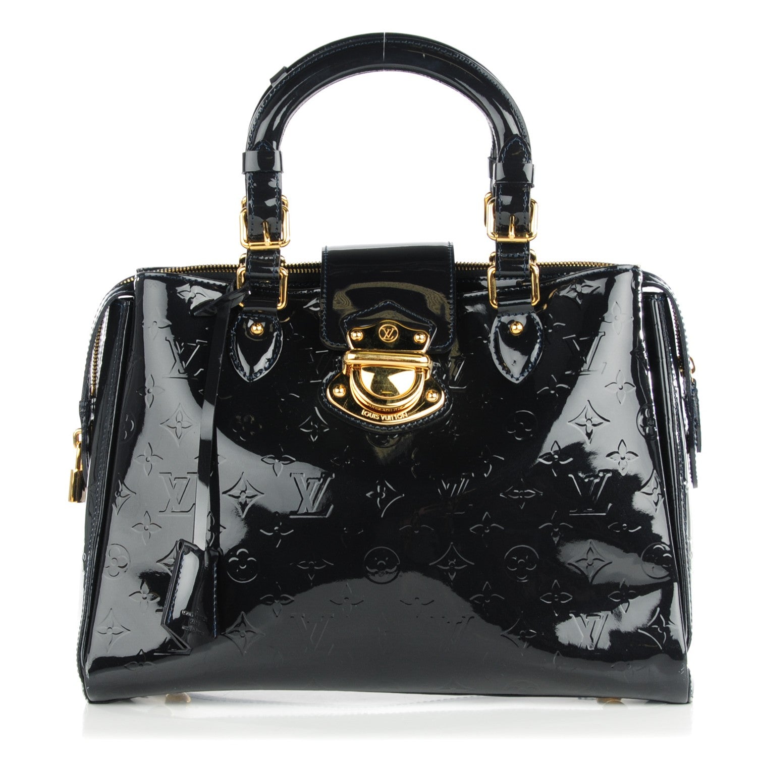 Louis Vuitton Vernis Melrose Avenue Blue Infini 1 of 10