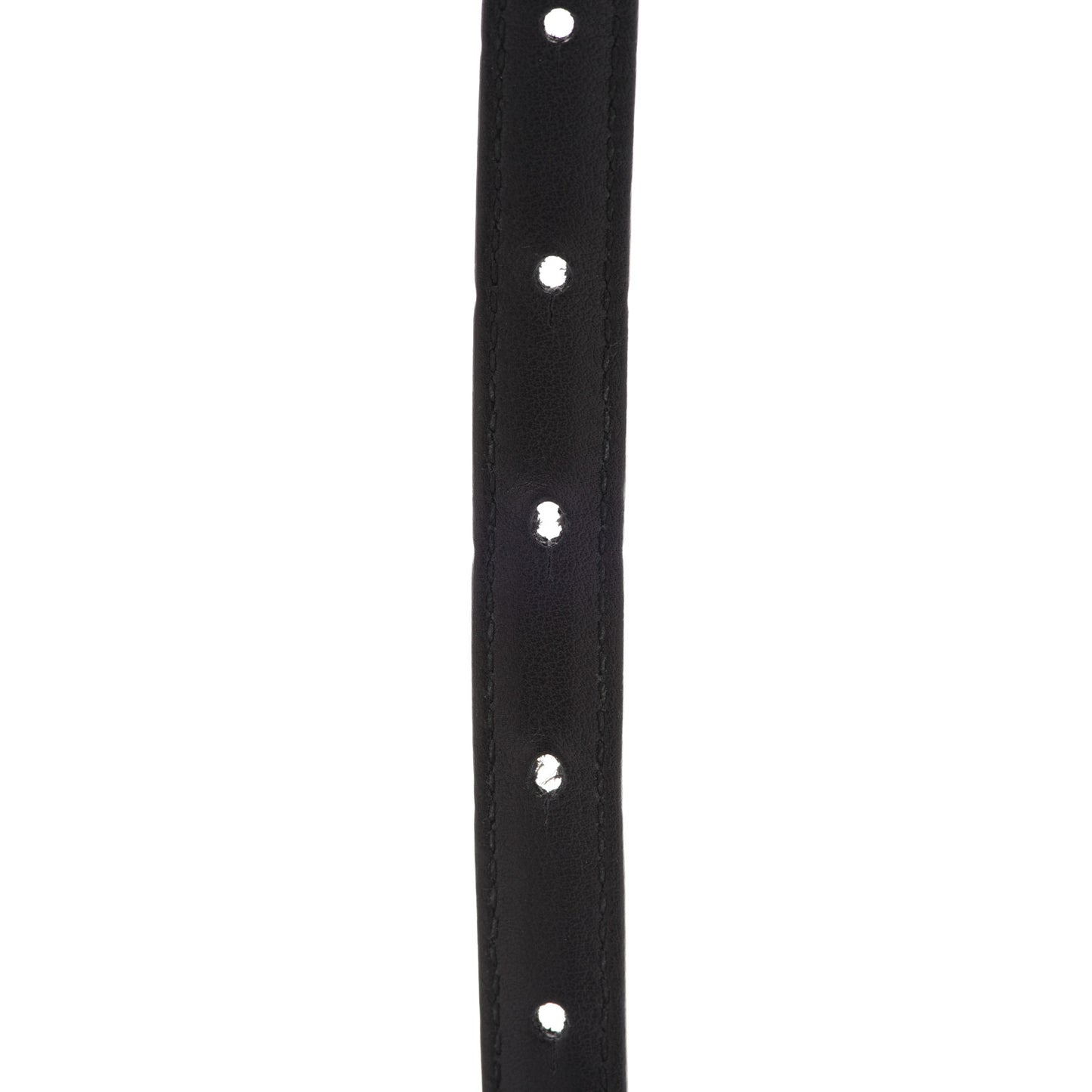 Moon Calfskin Nickel Interlocking G 20mm Belt 95 38 Black