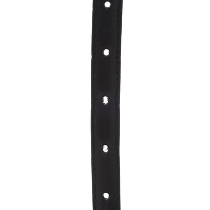 Gucci Moon Calfskin Nickel Interlocking G 20mm Belt 95 38 Black 3 of 5