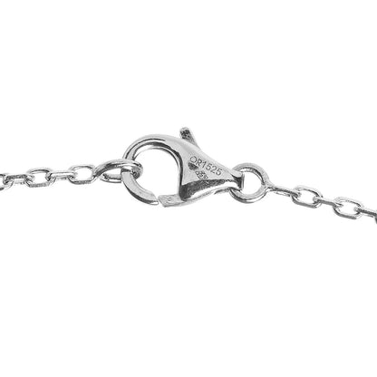 Cartier 18K White Gold Diamond Medium Heart Paved Pendant Necklace 5 of 7