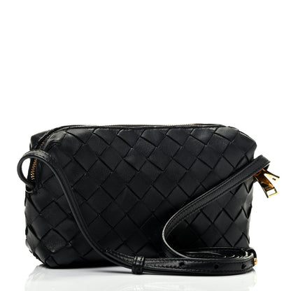 Bottega Veneta Nappa Intrecciato Mini Crossbody Black 3 of 9