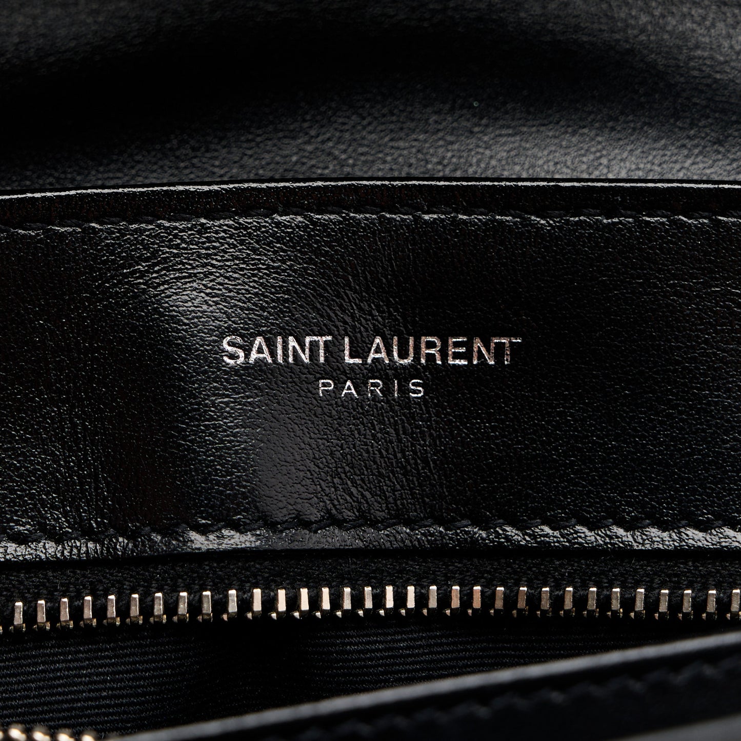 Calfskin Y Quilted Monogram Toy Loulou Crossbody Bag Black