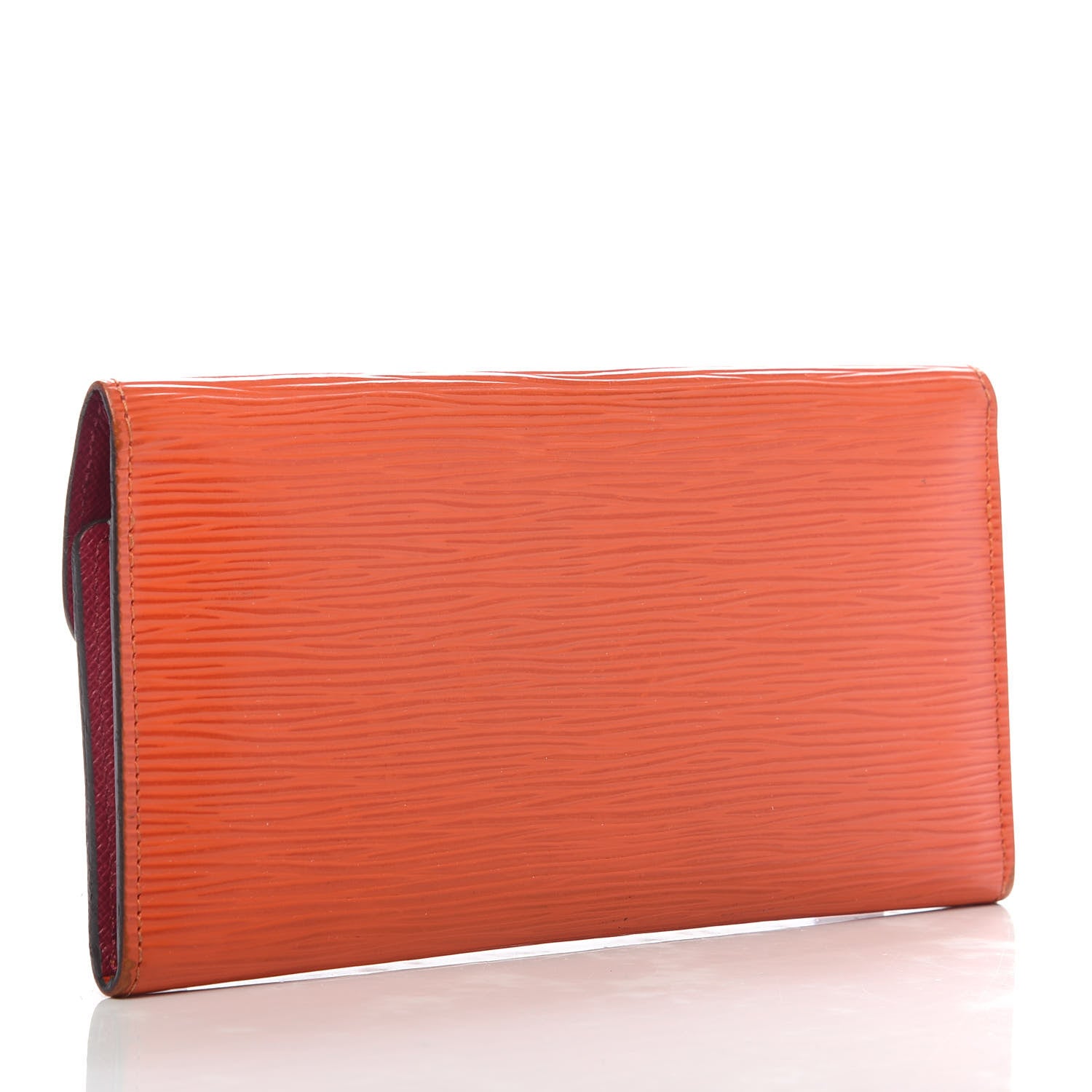 Louis Vuitton Epi Josephine Wallet Piment 3 of 9