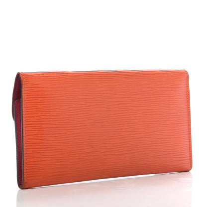 Louis Vuitton Epi Josephine Wallet Piment 3 of 9