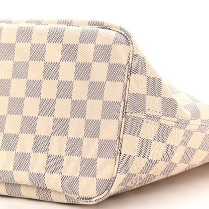 Louis Vuitton Damier Azur Neo Neverfull MM Rose Ballerine 9 of 9