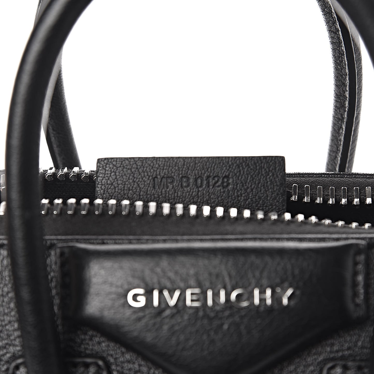 Sugar Goatskin Mini Antigona Black