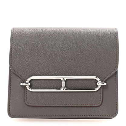 Hermes Evercolor Roulis Slim Wallet Etain 1 of 9
