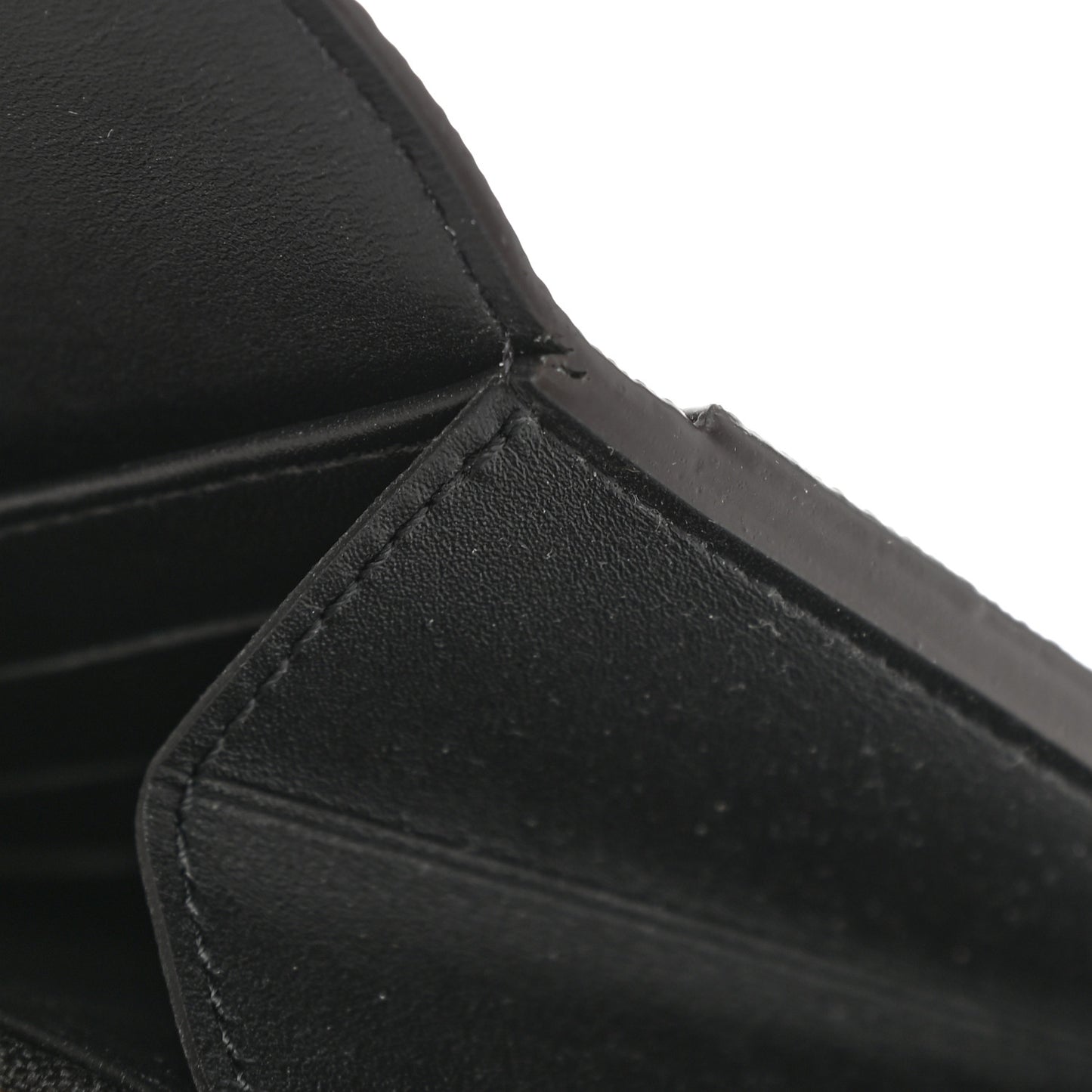 Monogram Flower Lock Long Wallet Black
