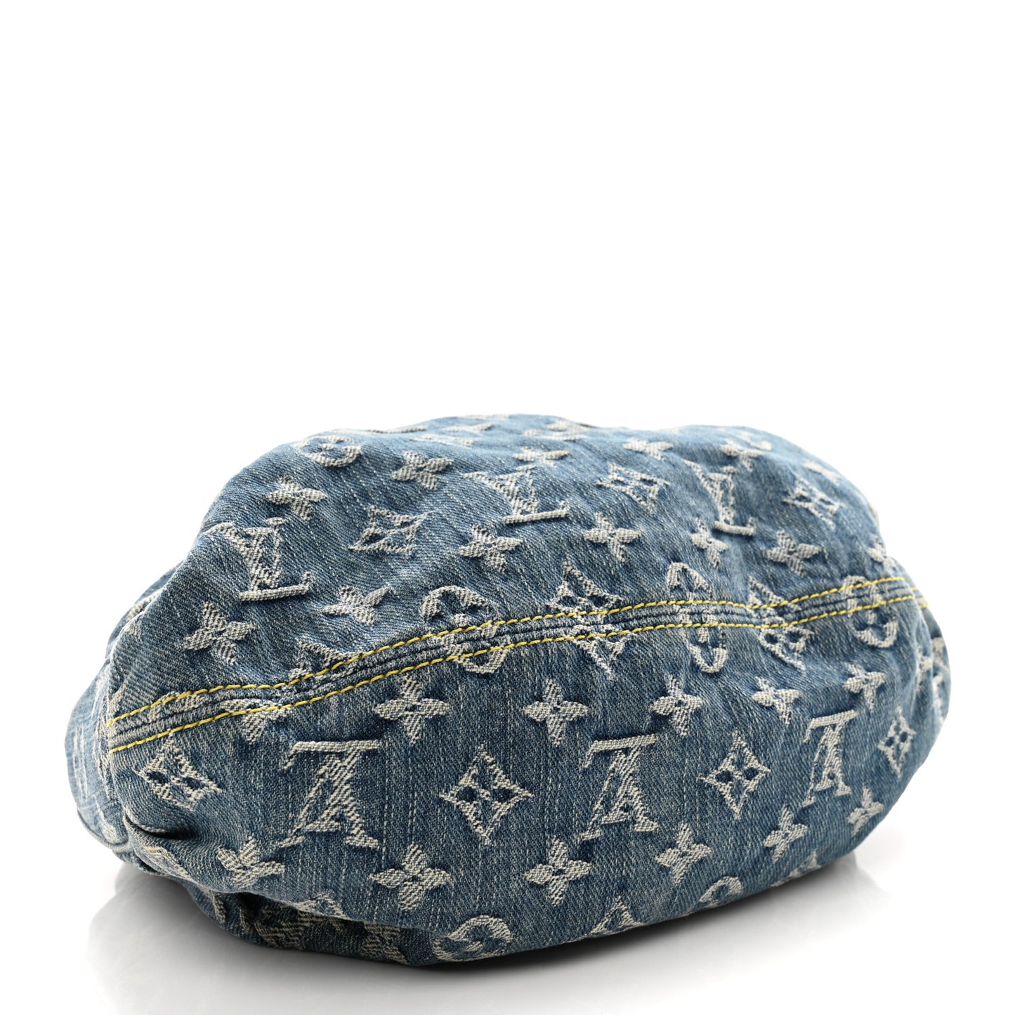 Monogram Denim Pleaty Blue
