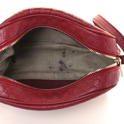 Gucci Microguccissima Mini Bree Messenger Bag Red 5 of 12