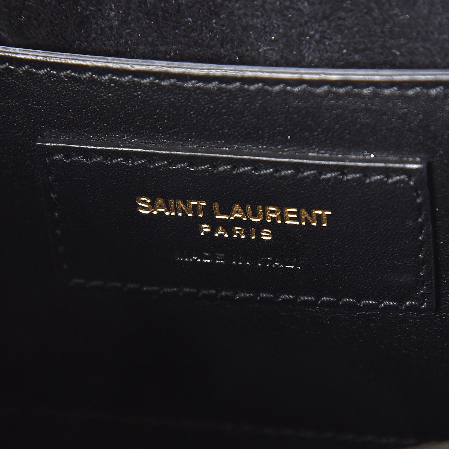 Saint Laurent Smooth Calfskin Medium Classic Monogram Kate Tassel Satchel Black 7 of 9