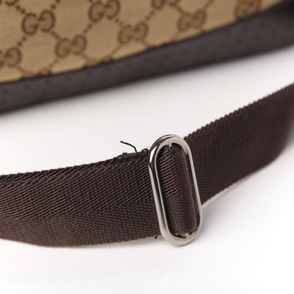 Gucci Monogram Calfskin Perforated Medium Flat Messenger Bag Dark Brown 13 of 15