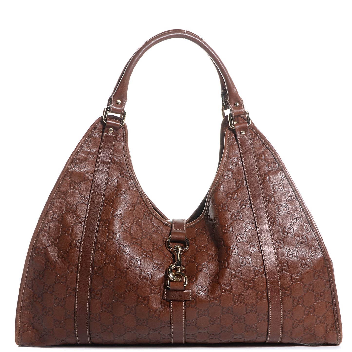 Guccissima Medium Joy Shoulder Bag Brown