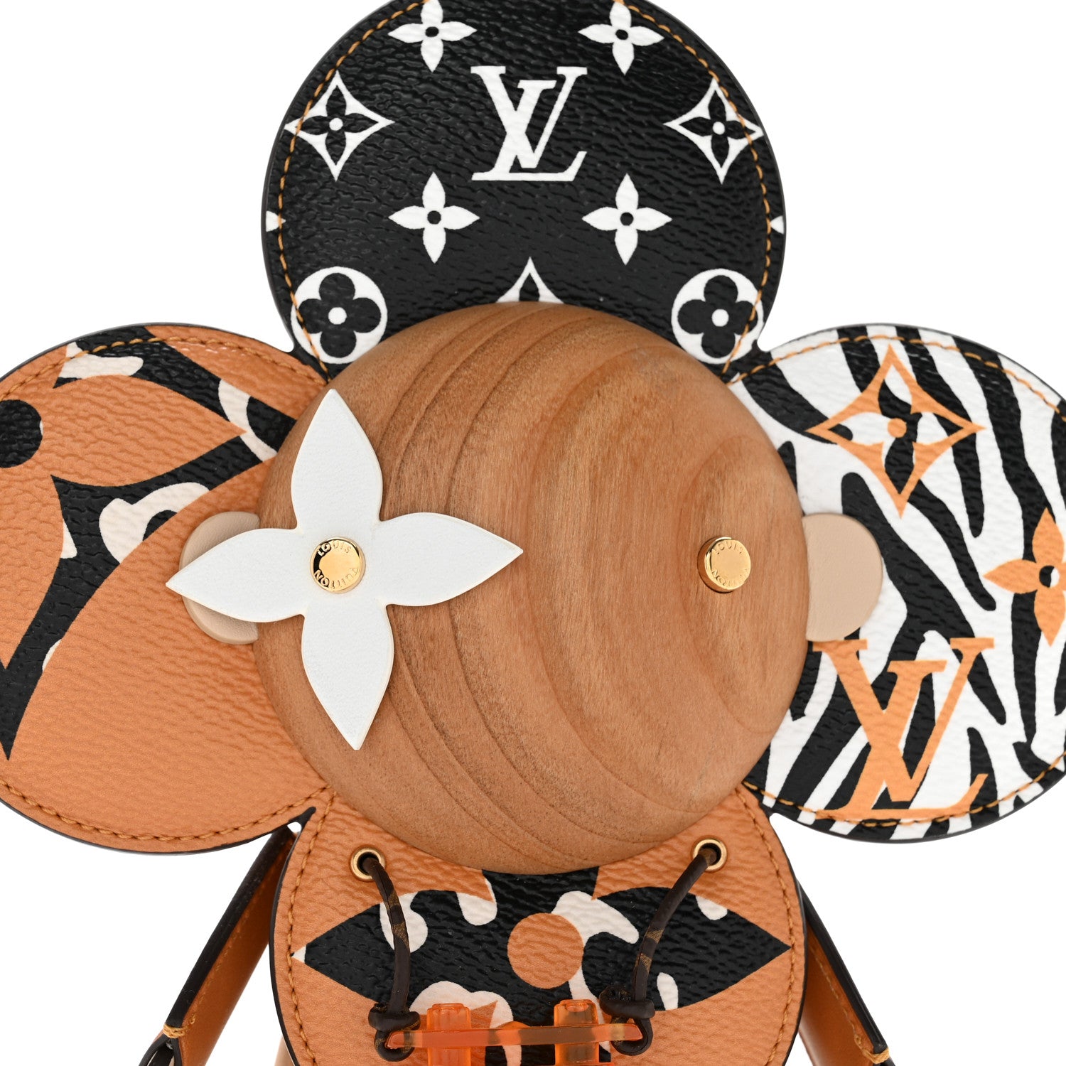 Louis Vuitton Wood Monogram Giant Jungle Vivienne Doll 6 of 7