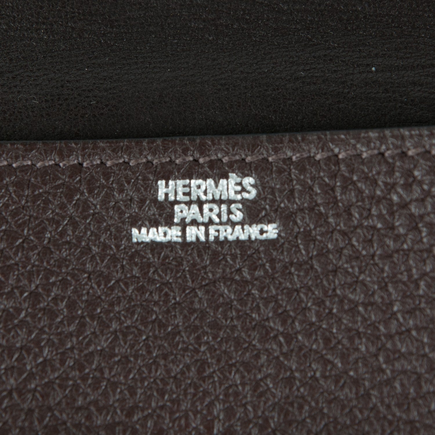 Hermes Togo Dogon Card Case Key Holder Ebene 7 of 8