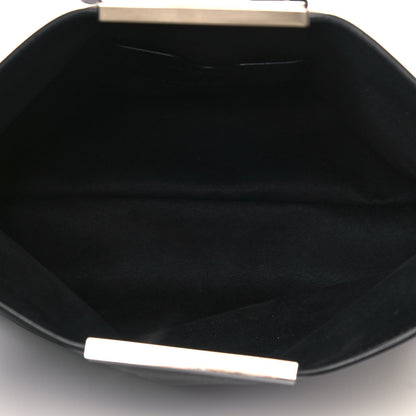 Alexander McQueen Nappa Skull Four Ring Clutch Black 5 of 16