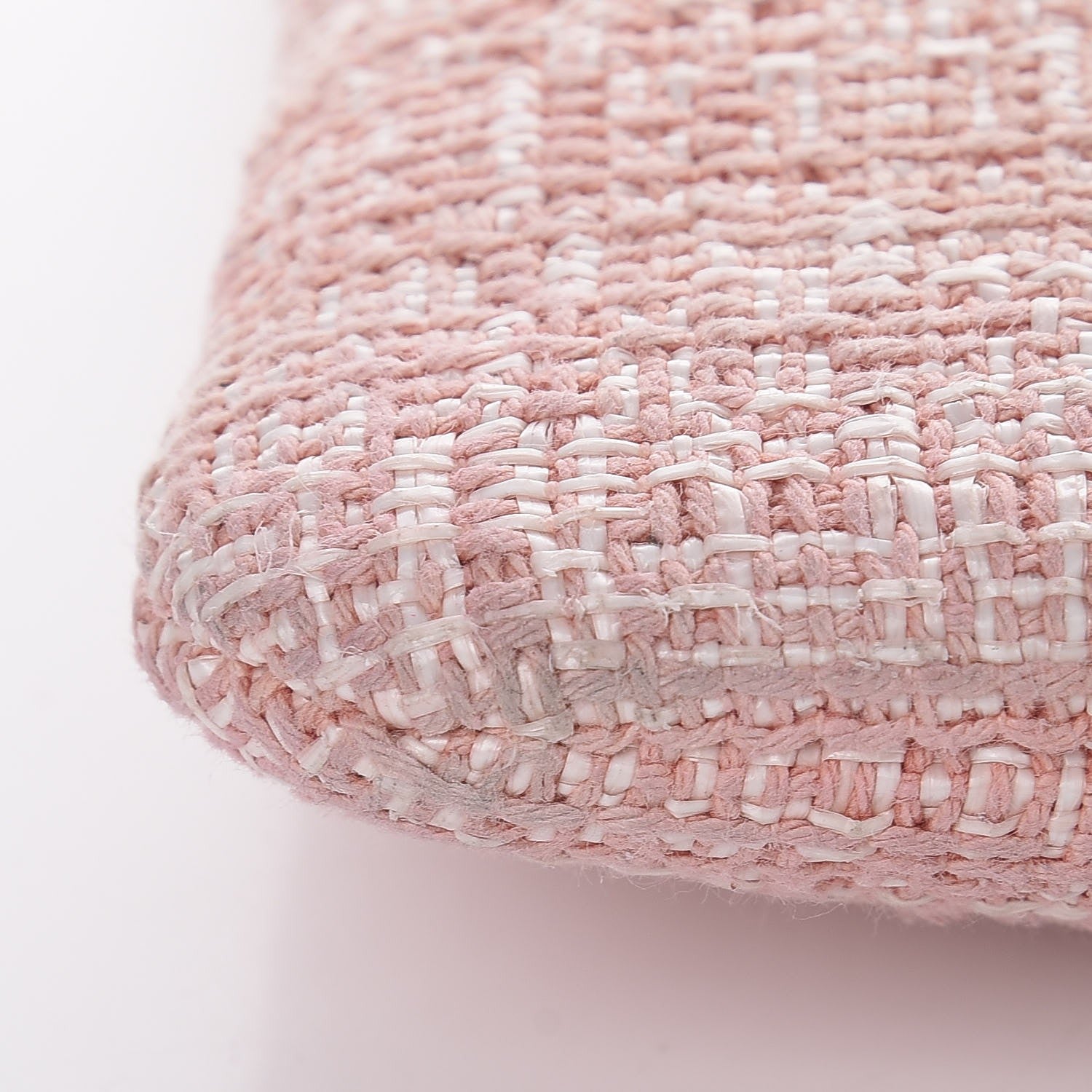 Chanel Canvas Small Deauville Pouch Pink 8 of 9