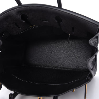 Hermes Togo Birkin 30 Black 5 of 12