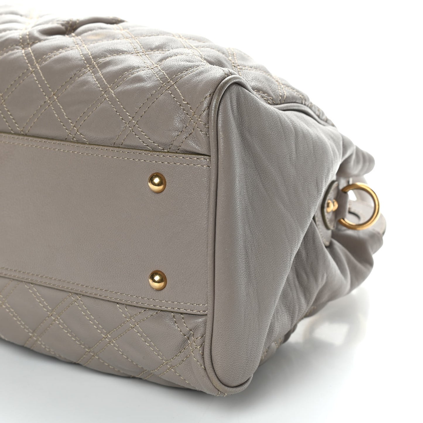 Calfskin Quilted Alyona Grey