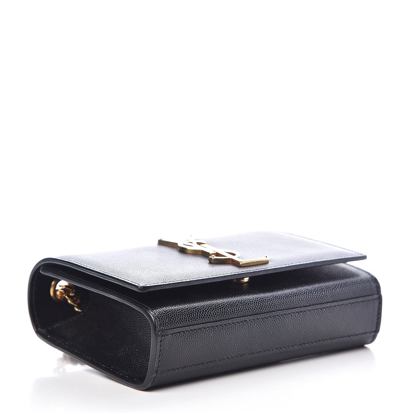 Grain De Poudre Small Monogram Kate Satchel Black