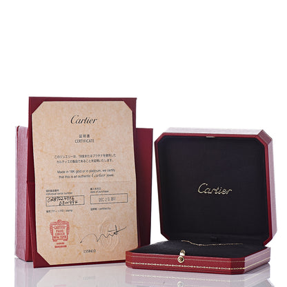 Cartier 18K Pink Gold Diamond XS D'Amour Pendant Necklace 7 of 7