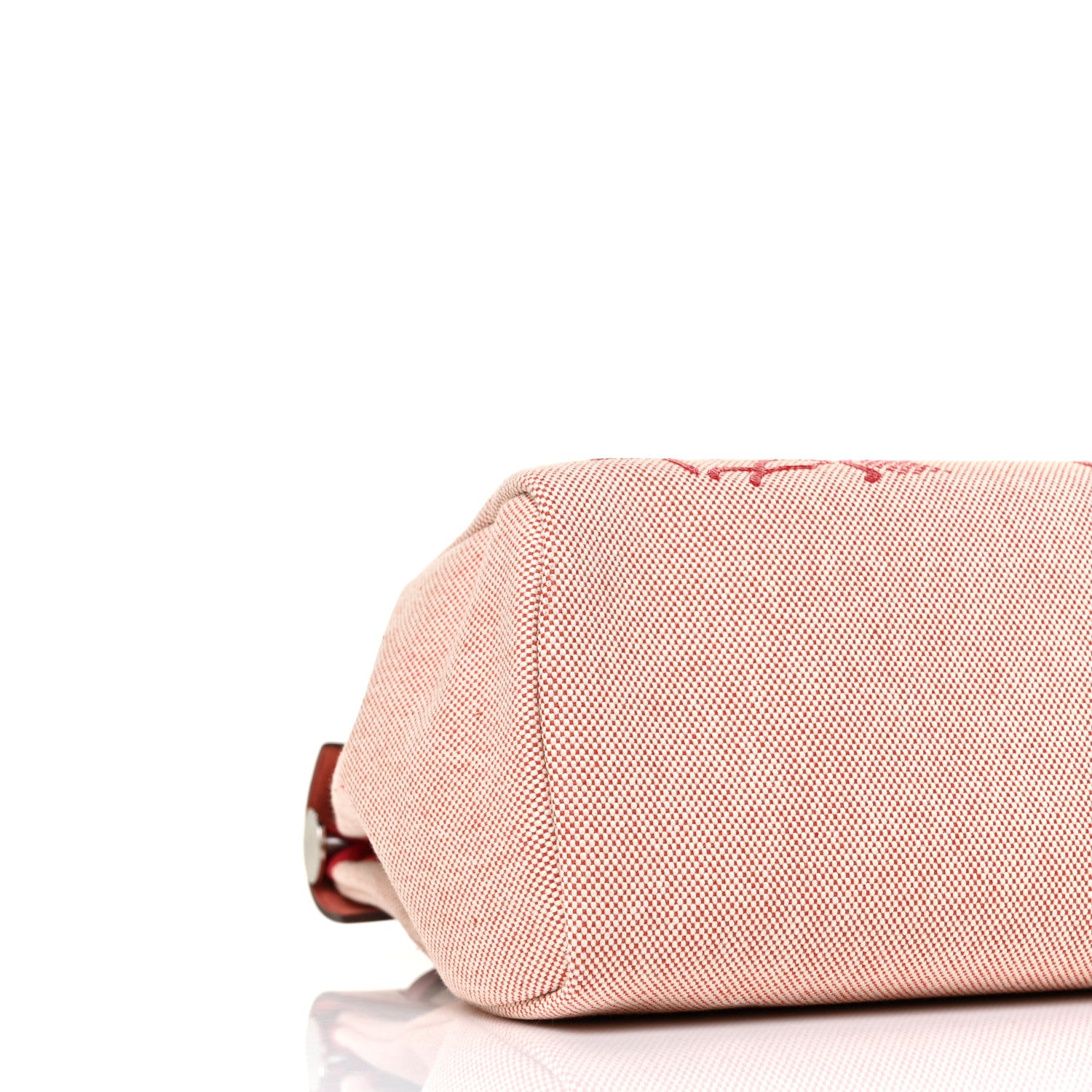 Hermes Vache Hunter Toile Pegase Pop Herbag Zip Retourne 31 PM Rouge Piment 8 of 9