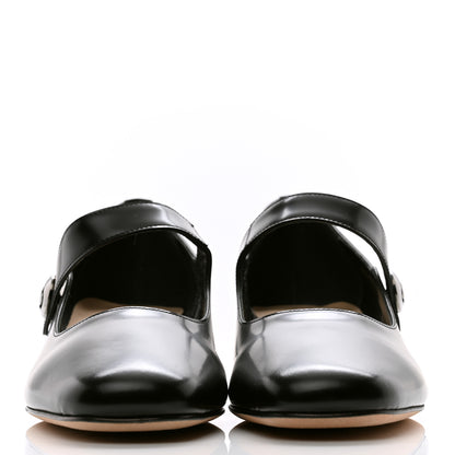 Christian Dior Brushed Calfskin Uniform 30mm Pumps 39 Black 2 of 8