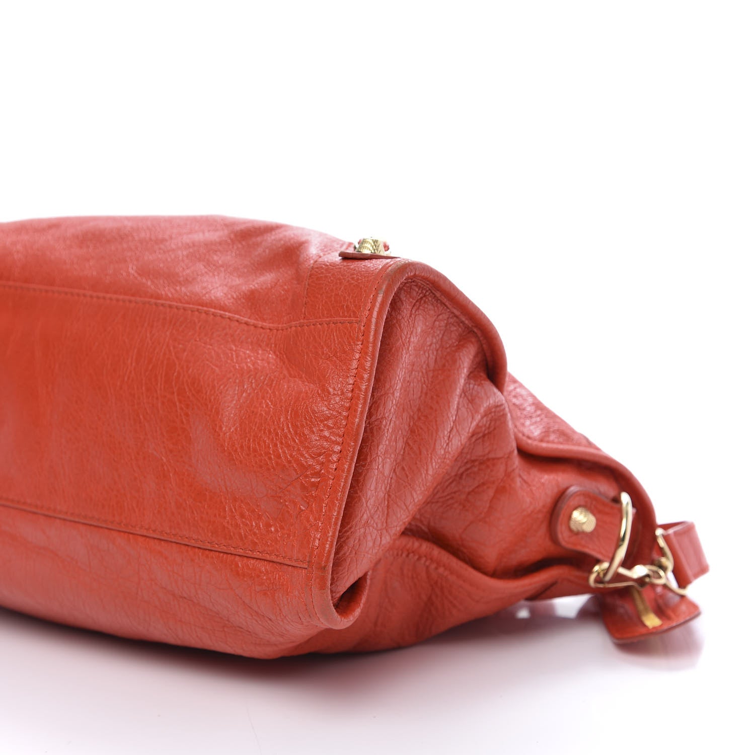 Balenciaga Agneau Giant 12 Gold Hardware City Rouge Coquelicot Rouge Braise 8 of 16