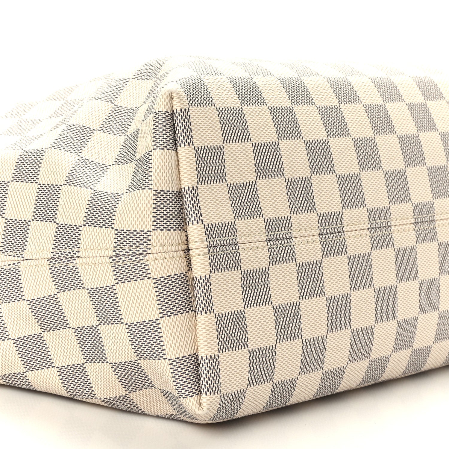 Louis Vuitton Damier Azur Graceful MM Rose Ballerine 7 of 8