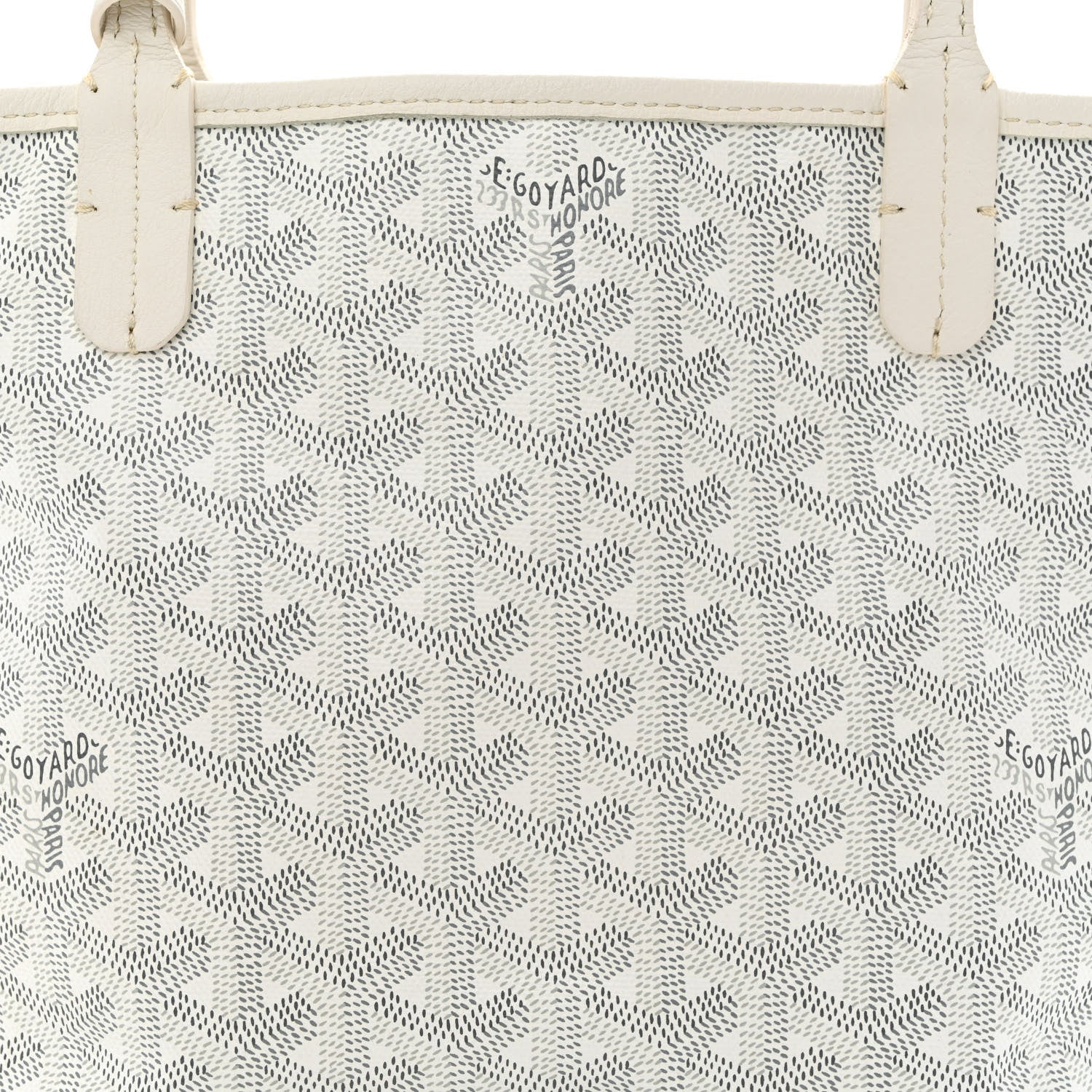 Goyard Goyardine Reversible Mini Anjou White 10 of 25