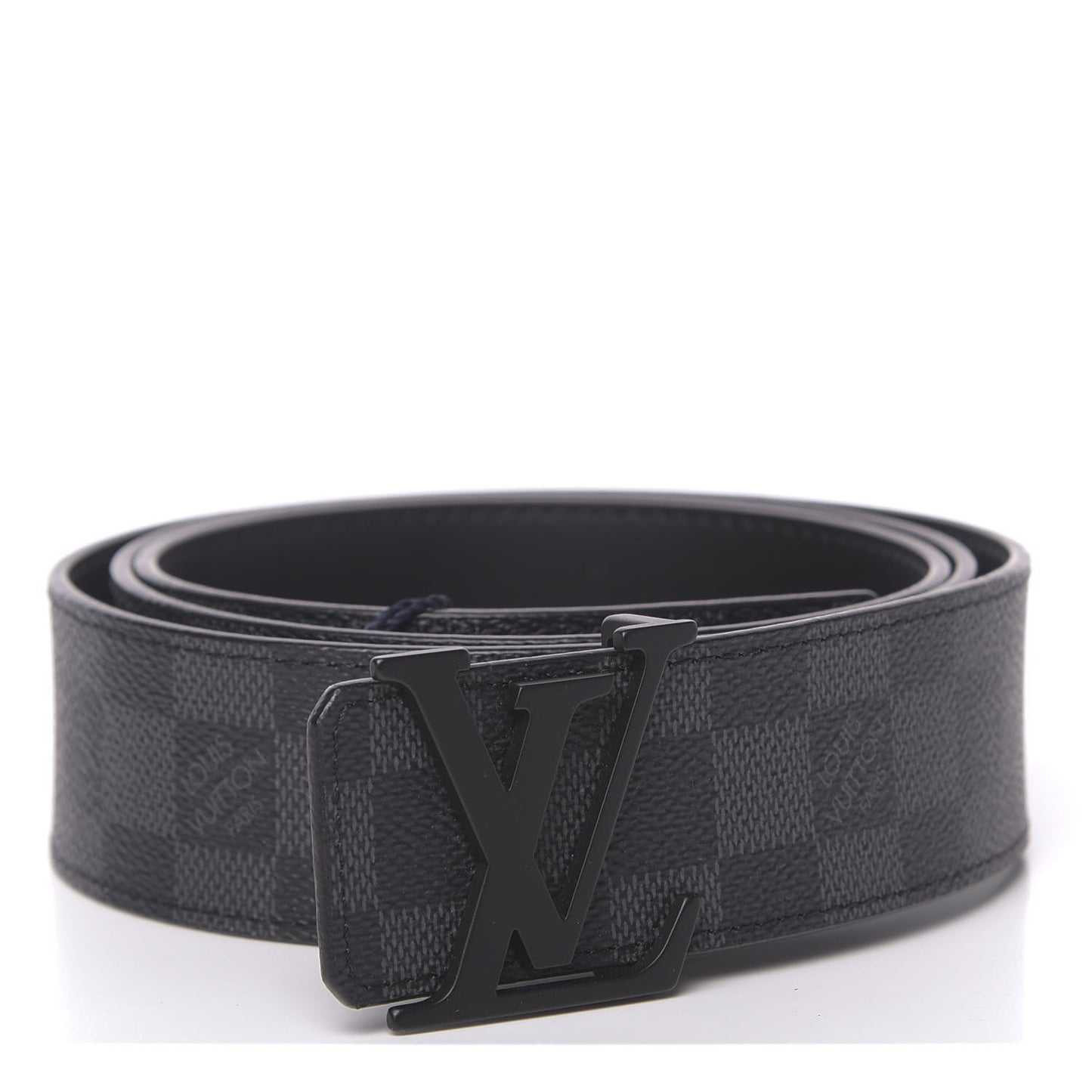 Damier Graphite 40mm LV Initiales Belt 105 42