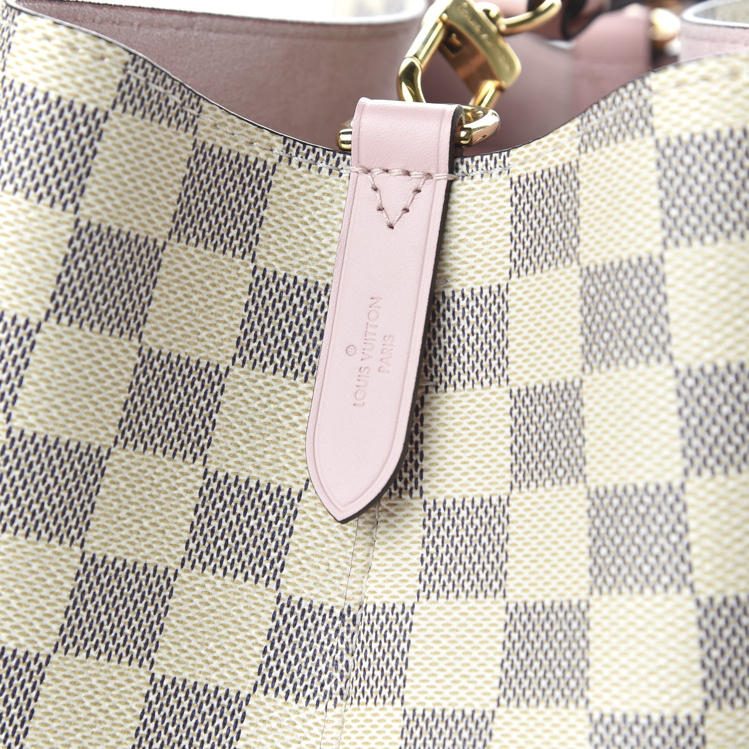 Louis Vuitton Damier Azur Neonoe MM Eau De Rose 10 of 10