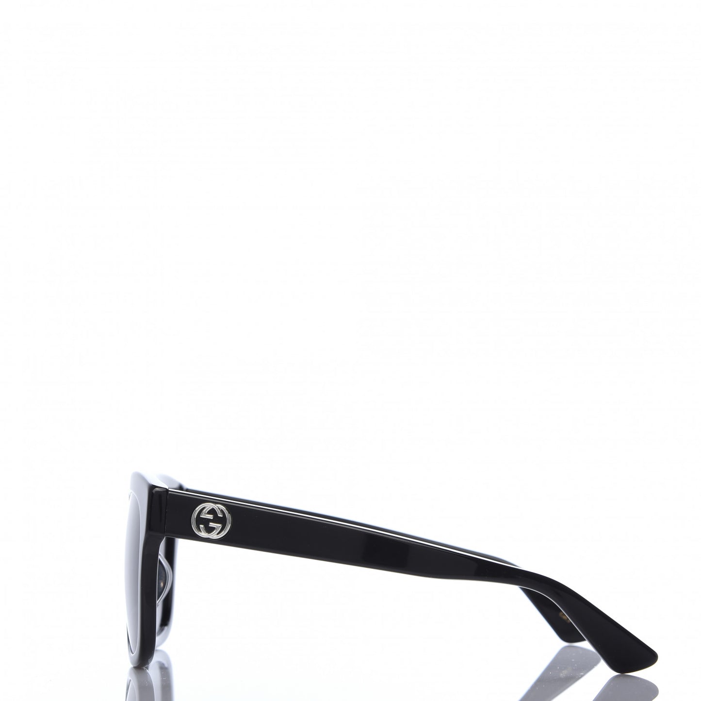 Acetate Square Frame Sunglasses GG0032S Black