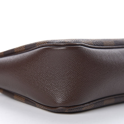 Louis Vuitton Damier Ebene Trousse Make Up Bag Pochette 8 of 11