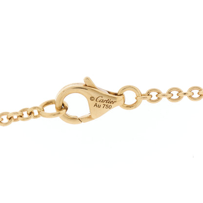 Cartier 18K Yellow Gold Interlocking LOVE Necklace 5 of 6