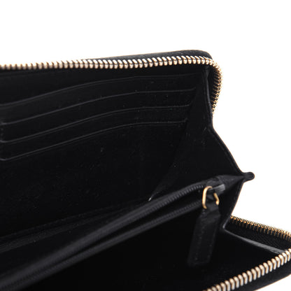 Saint Laurent Calfskin Classic Y Ligne Zip Wallet Black 11 of 19