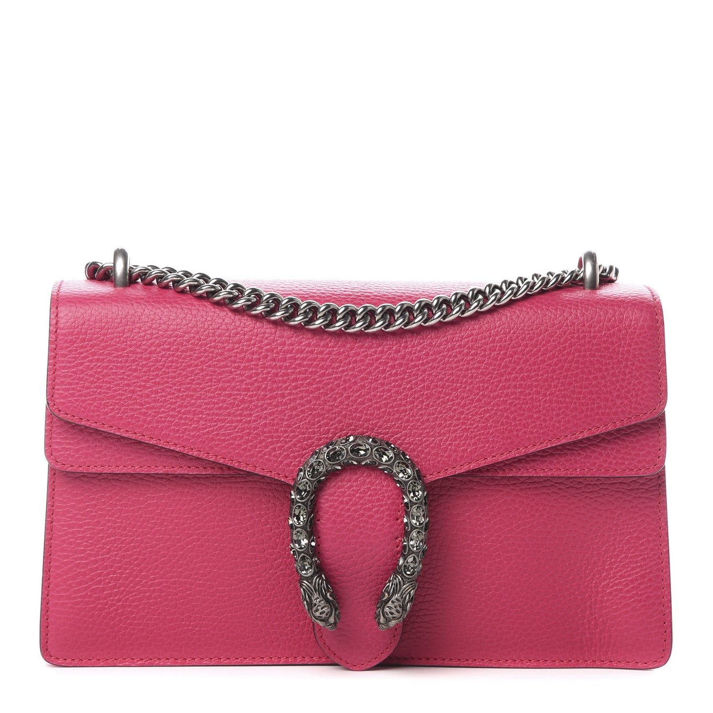 Dollar Calfskin Small Dionysus Shoulder Bag Box Pink